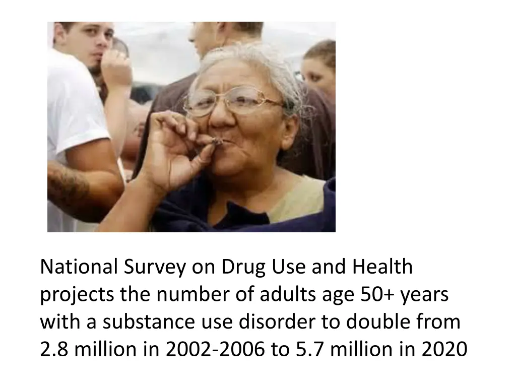 national survey on drug use and health projects