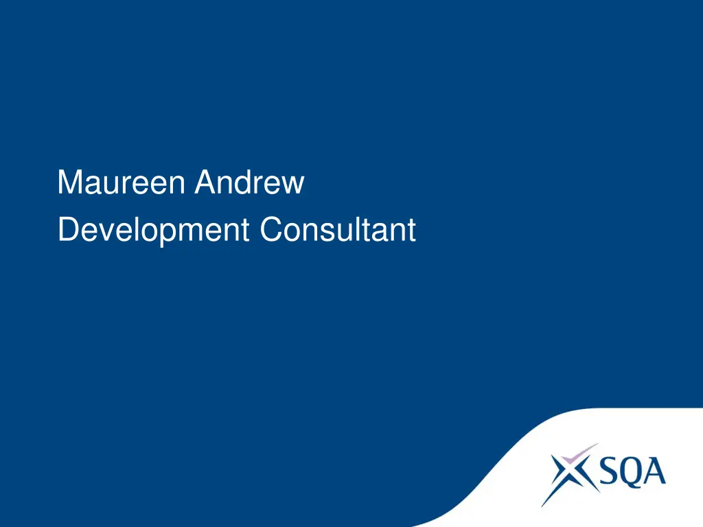 maureen andrew development consultant