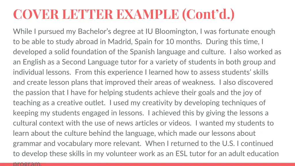 cover letter example cont d