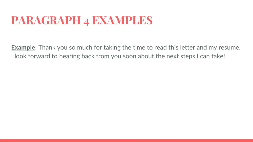 paragraph 4 examples