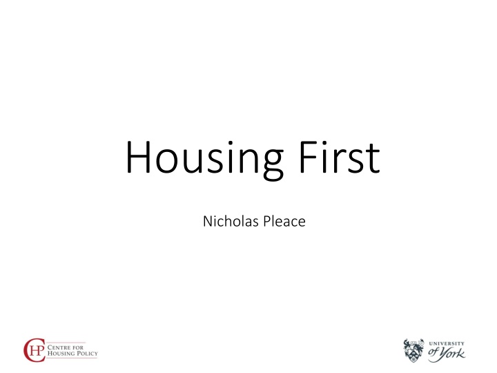 housing first