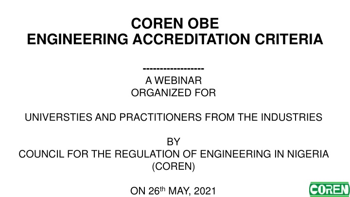 coren obe