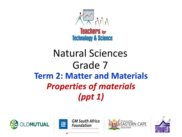 natural sciences grade 7 term 2 matter