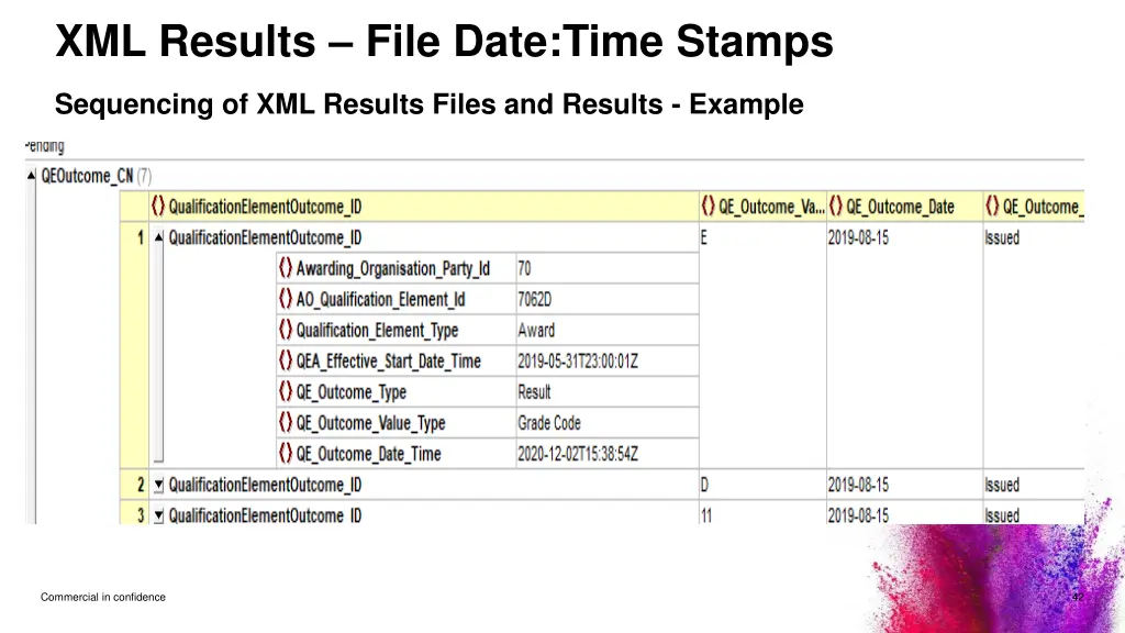 xml results file date time stamps 3