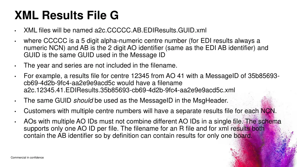 xml results file g 3