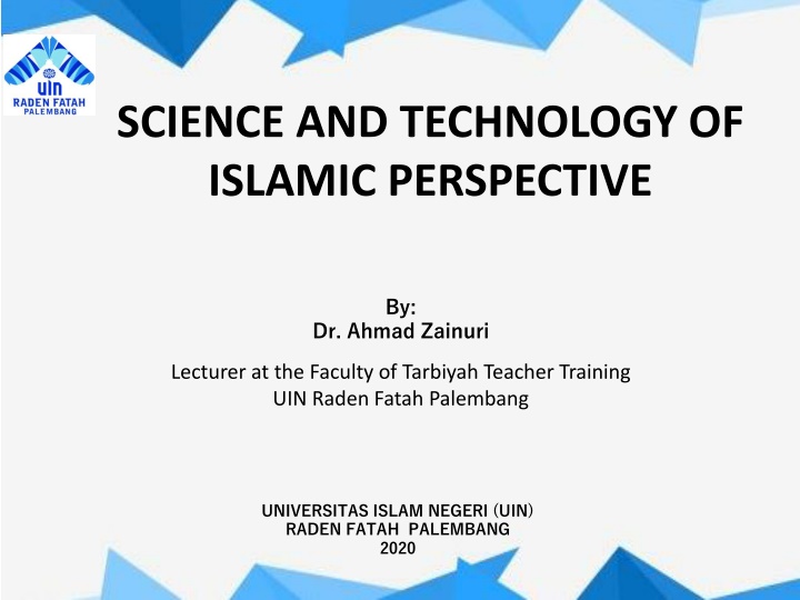 science and technology of islamic perspective