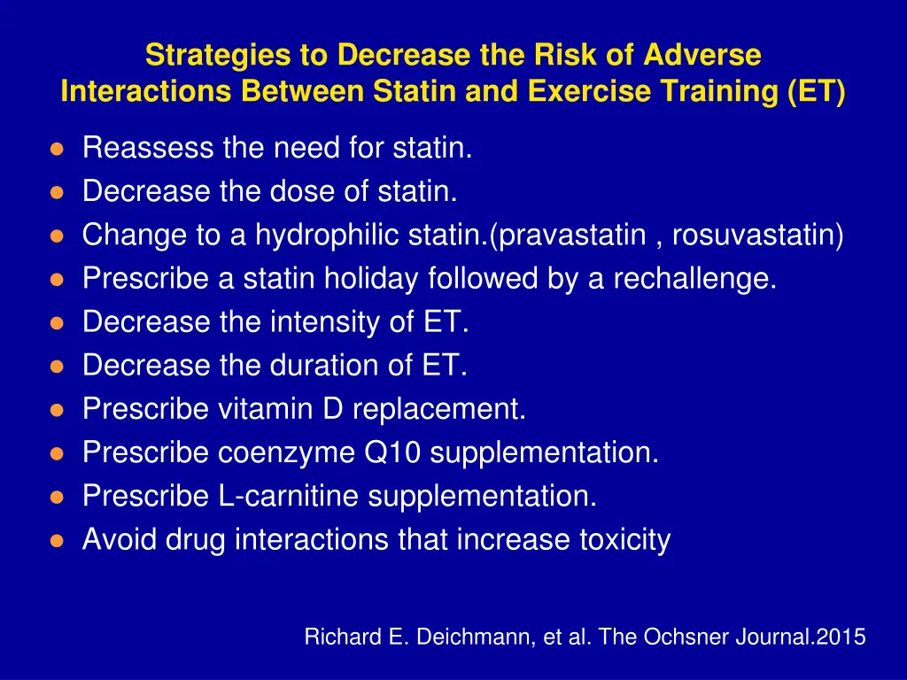 strategies to decrease the risk of adverse