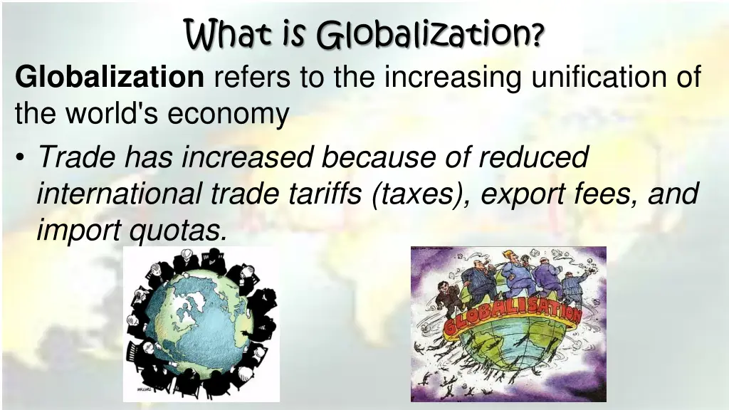 what is globalization globalization refers