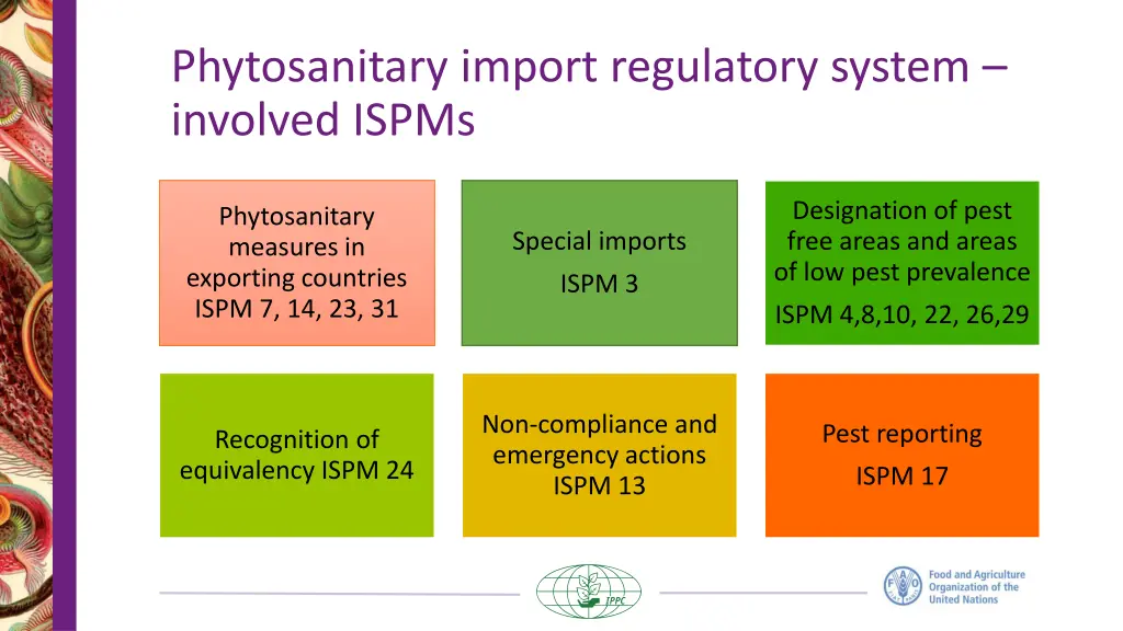 phytosanitary import regulatory system involved