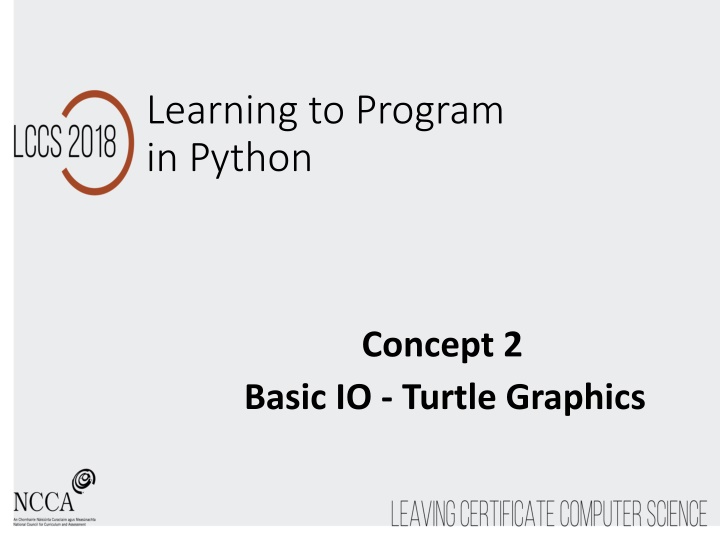 learning to program in python