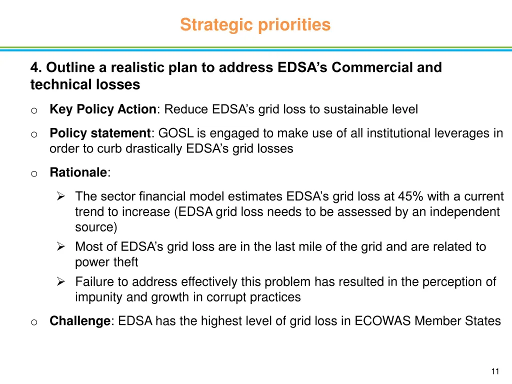 strategic priorities 8