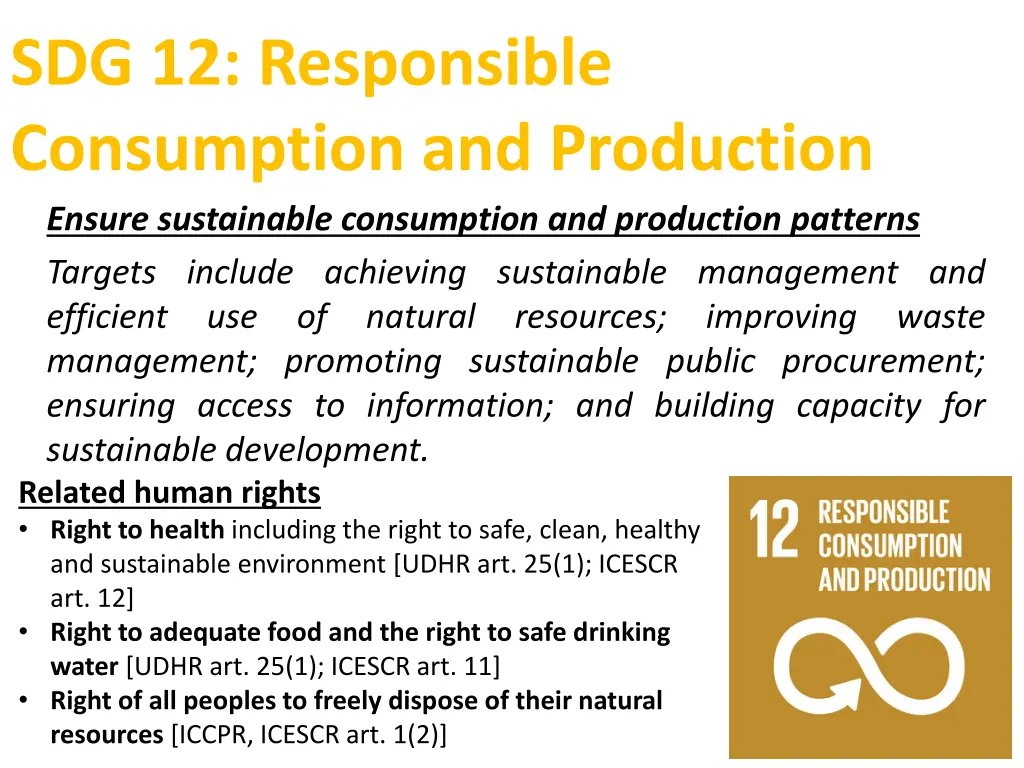 sdg 12 responsible consumption and production