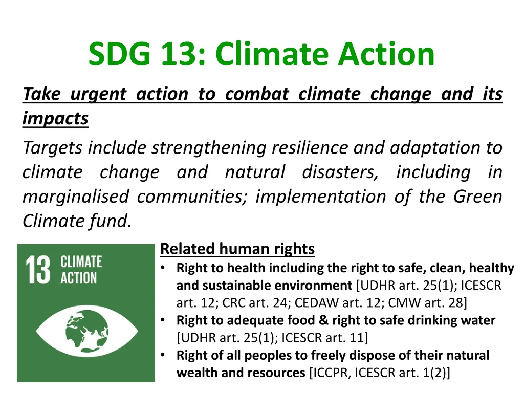 sdg 13 climate action