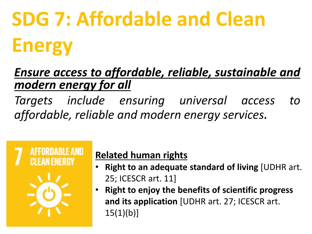 sdg 7 affordable and clean energy