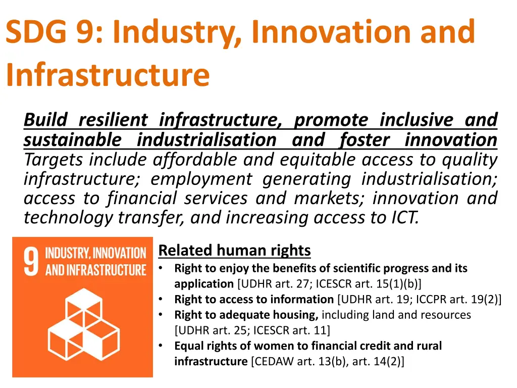 sdg 9 industry innovation and infrastructure