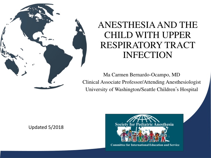 anesthesia and the child with upper respiratory