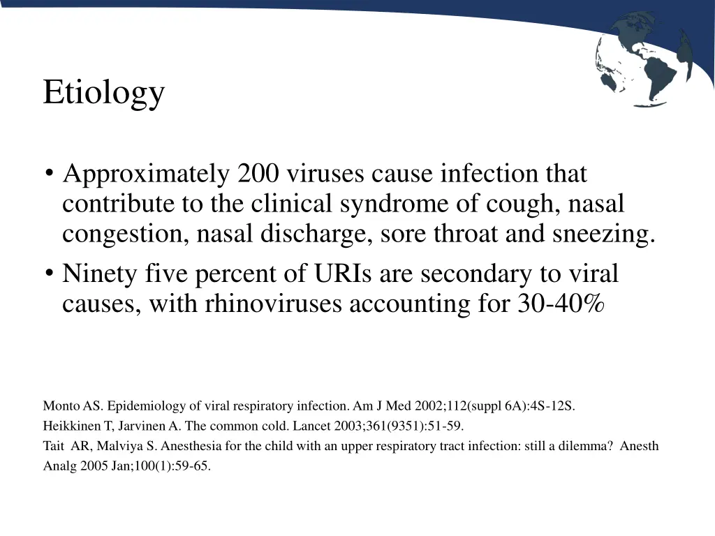 etiology