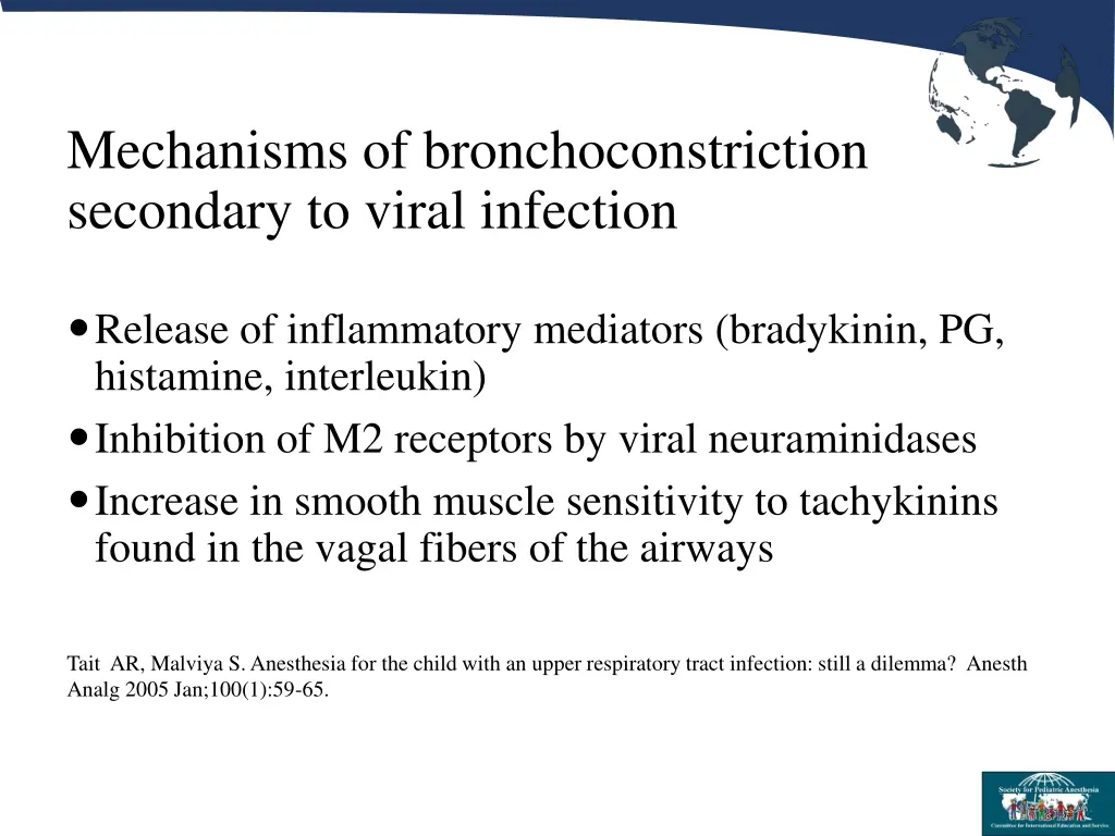 mechanisms of bronchoconstriction secondary