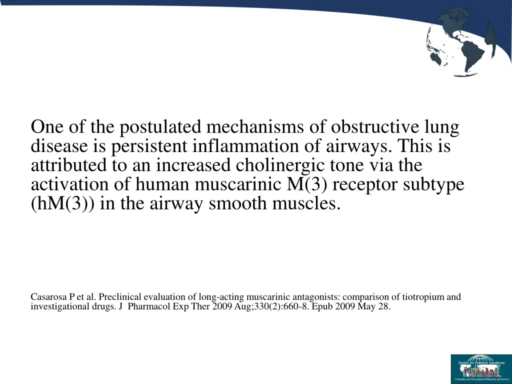 one of the postulated mechanisms of obstructive