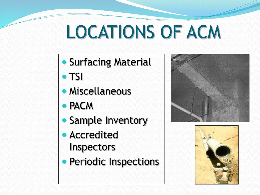 locations of acm