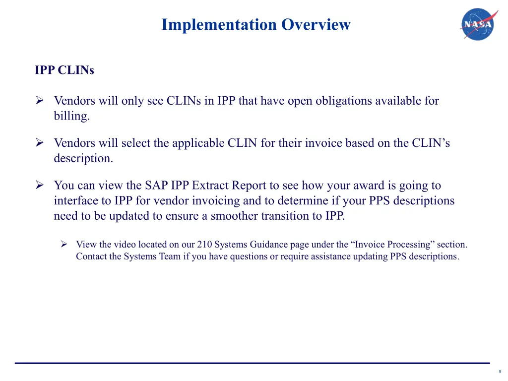 implementation overview 1