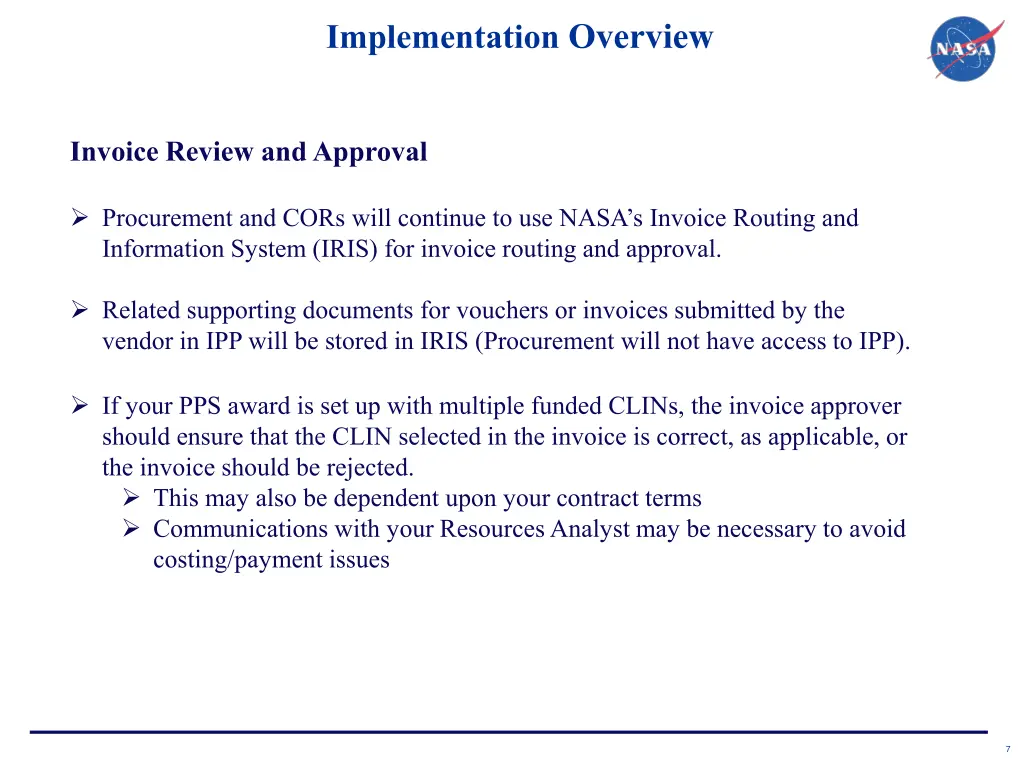 implementation overview 3