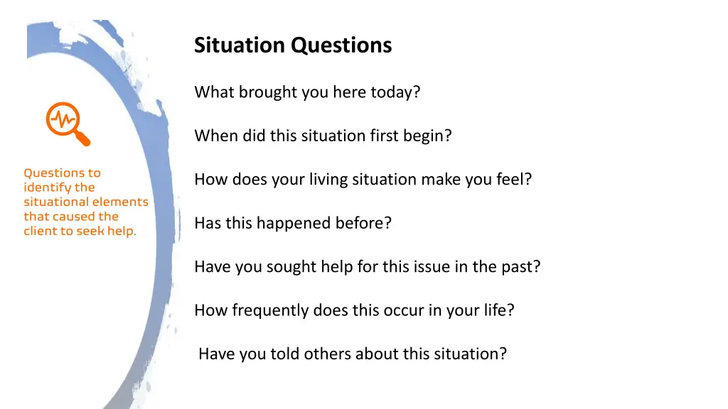 situation questions