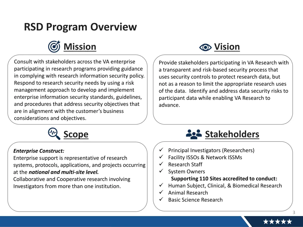 rsd program overview