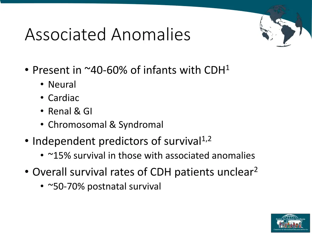 associated anomalies