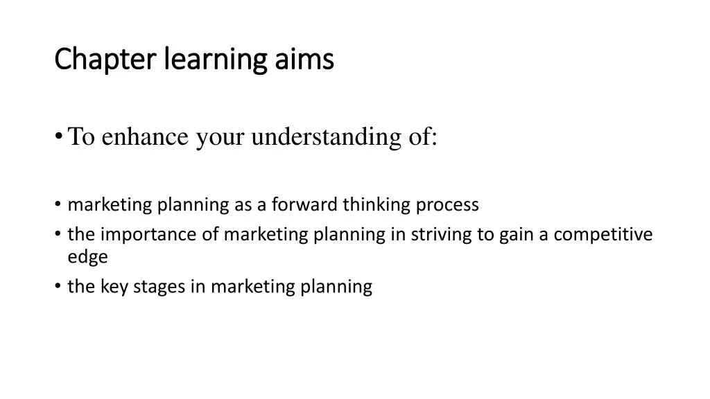 chapter learning aims chapter learning aims