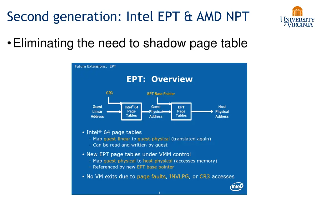 second generation intel ept amd npt