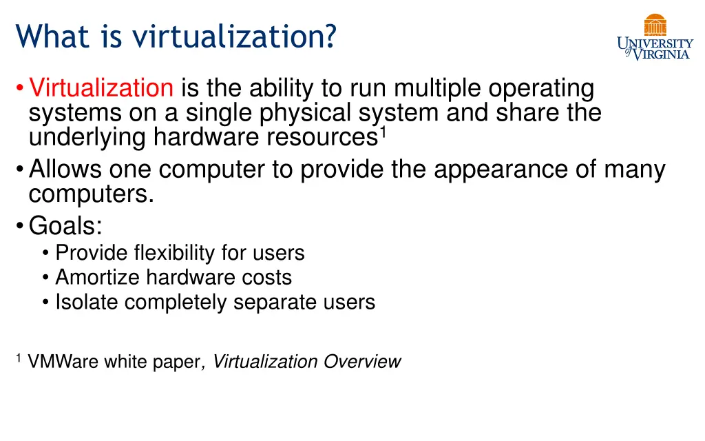 what is virtualization