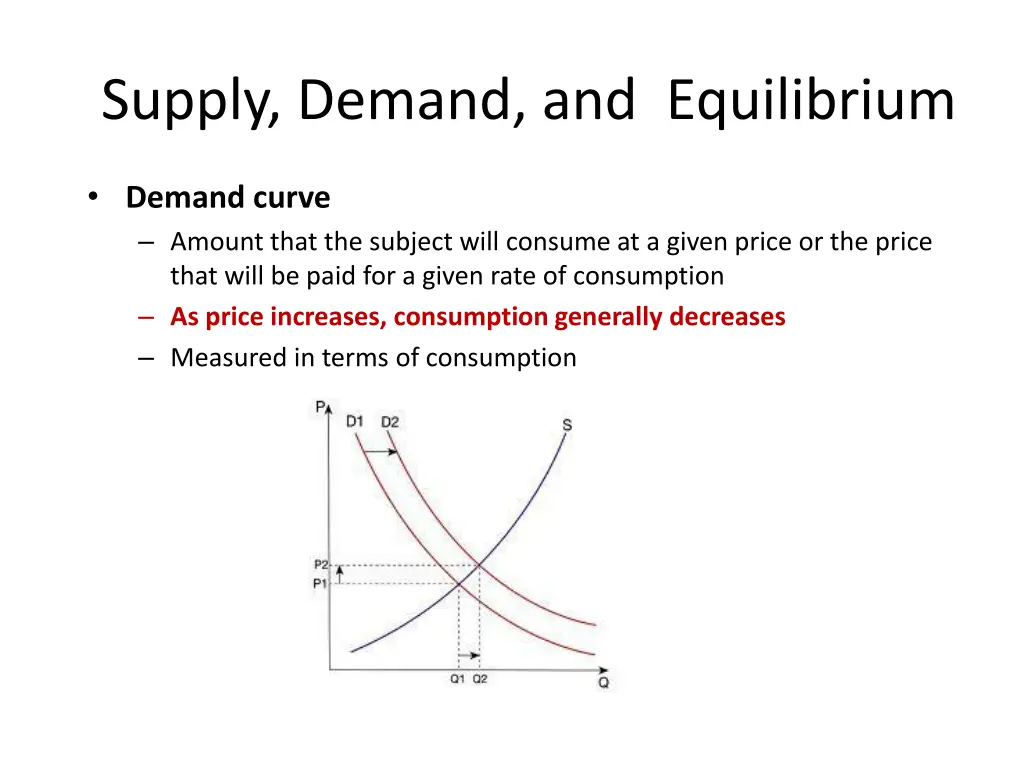 supply demand and equilibrium 1