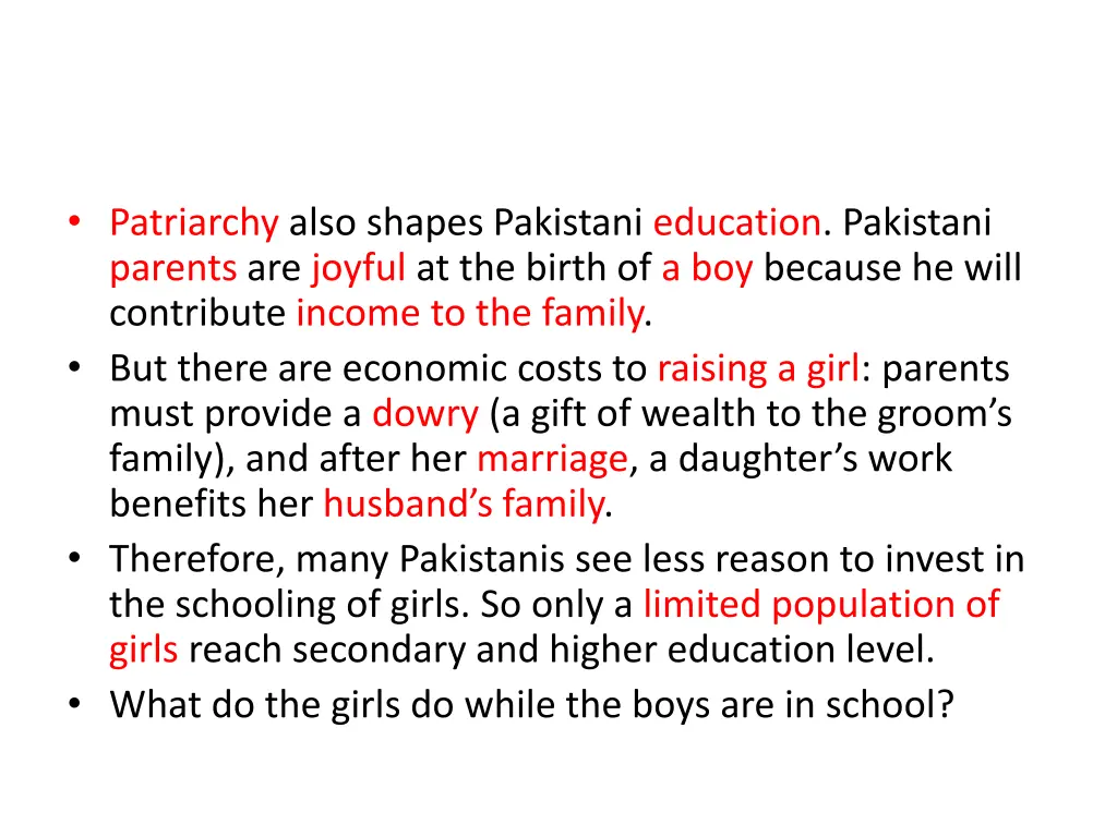 patriarchy also shapes pakistani education