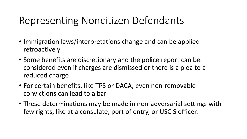 representing noncitizen defendants 2