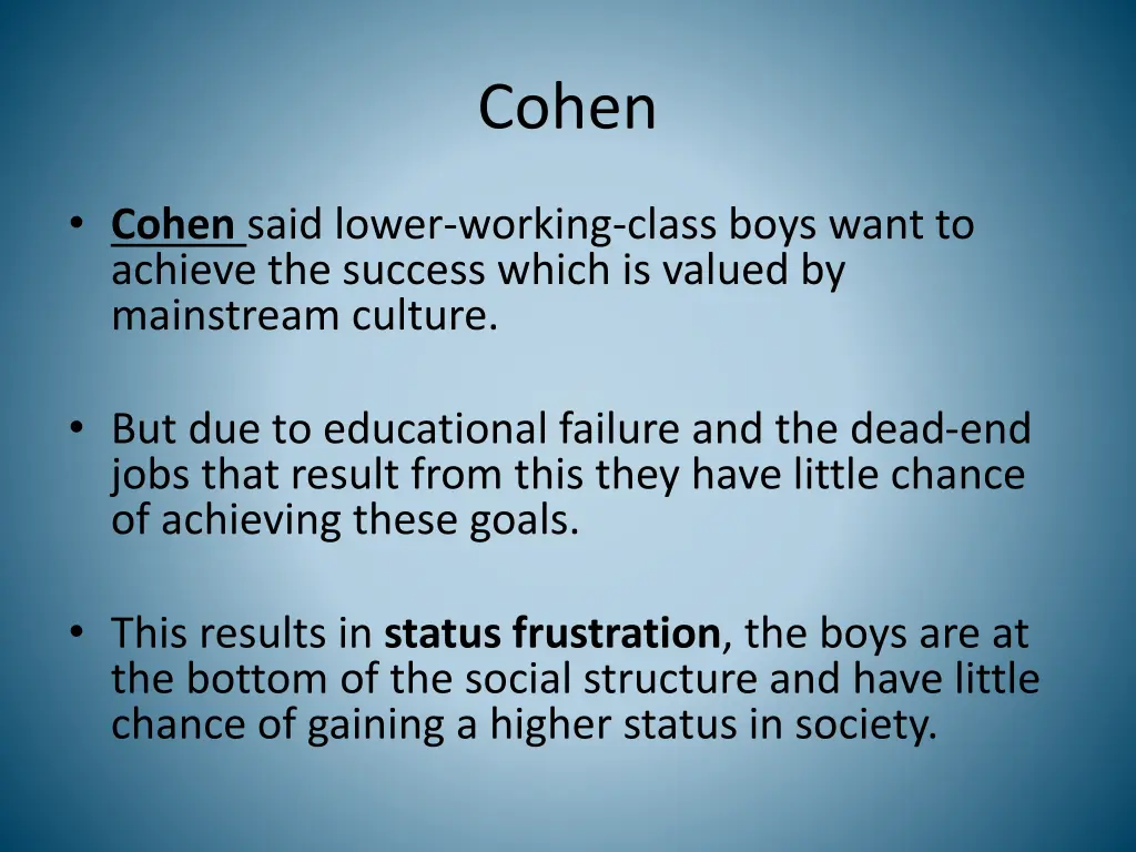 cohen