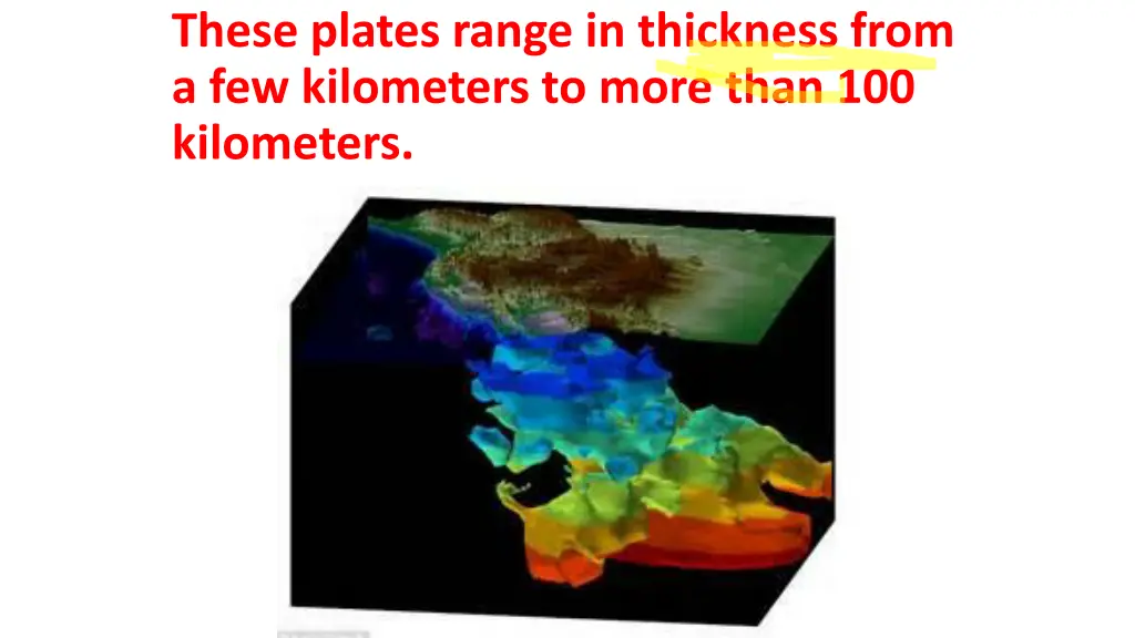 these plates range in thickness from