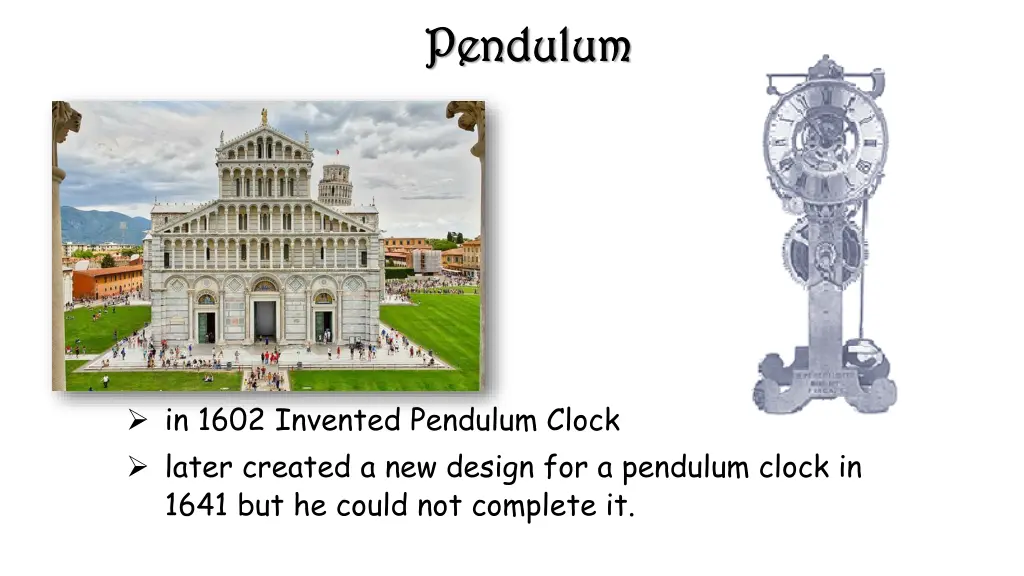 pendulum pendulum