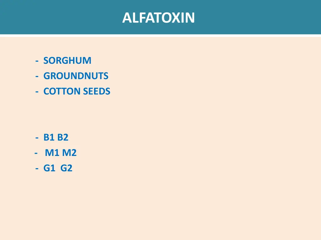 alfatoxin