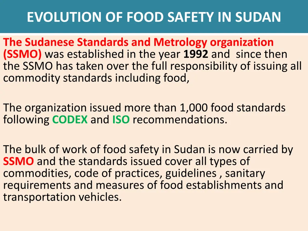 evolution of food safety in sudan 7