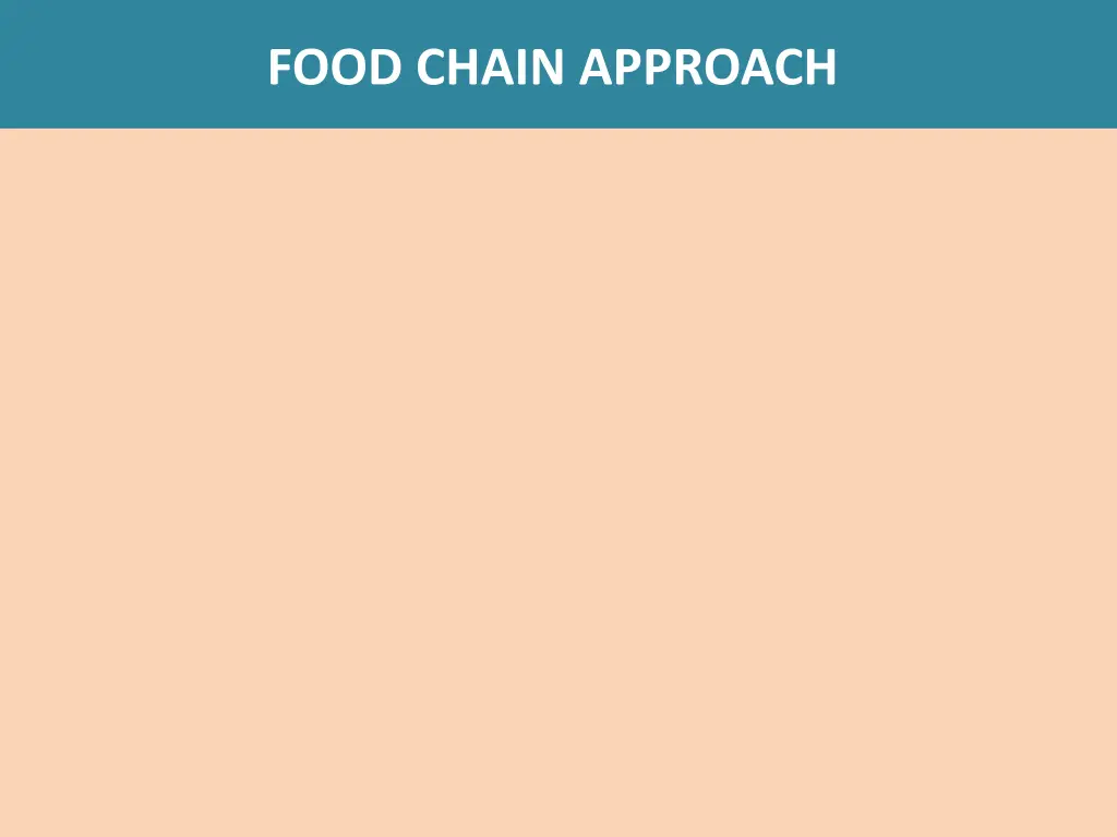 food chain approach