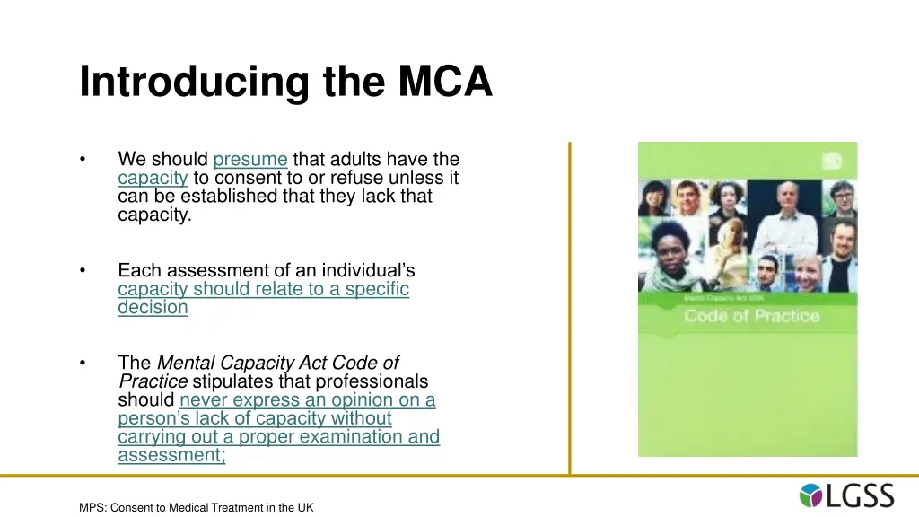 introducing the mca