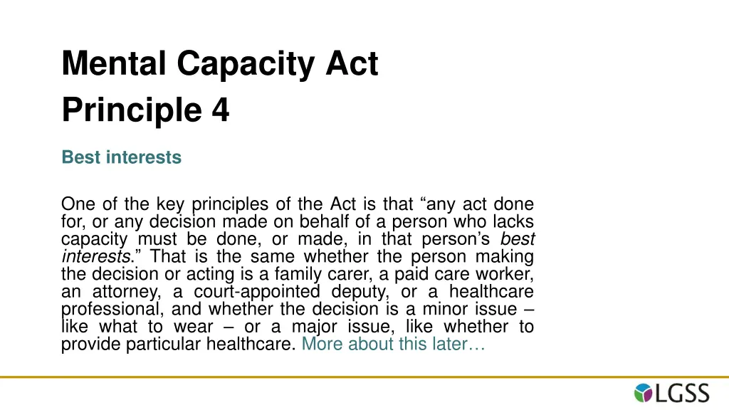 mental capacity act 4