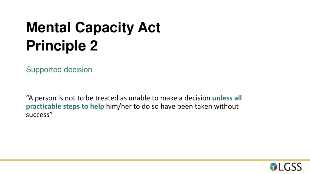 mental capacity act principle 2