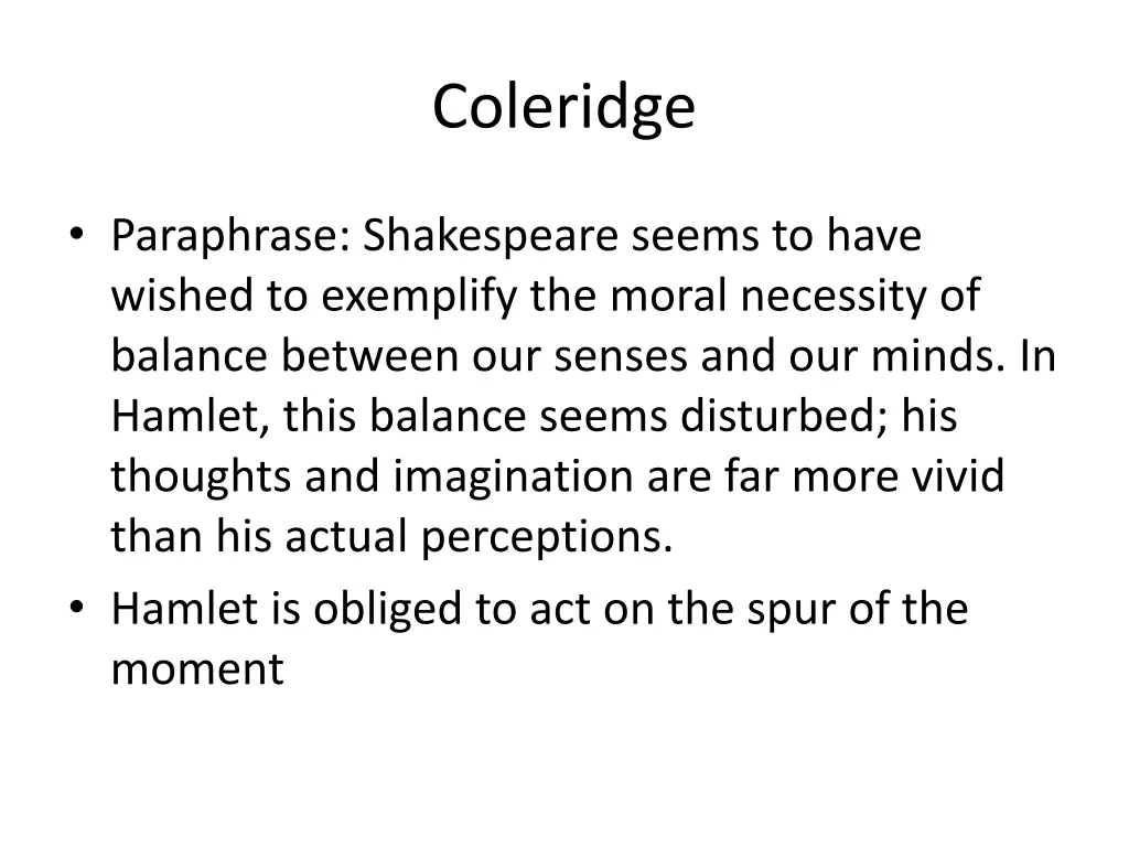 coleridge