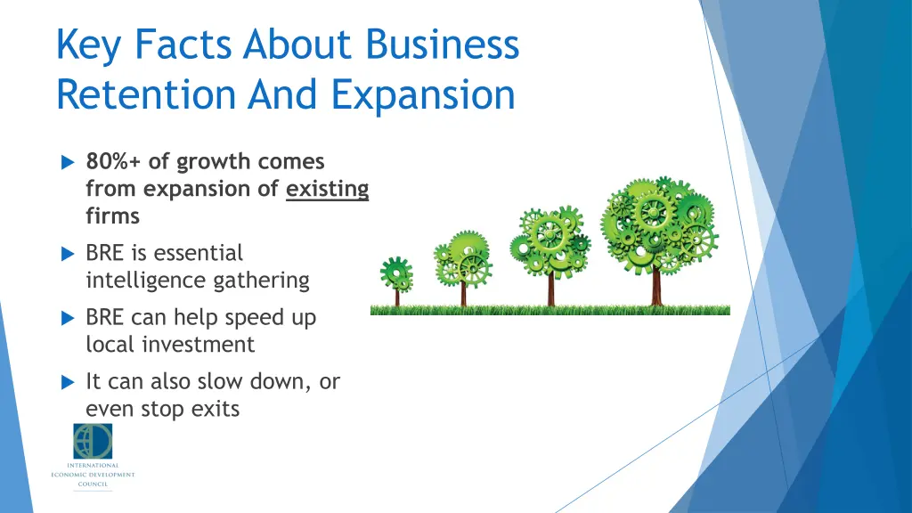 key facts about business retention and expansion