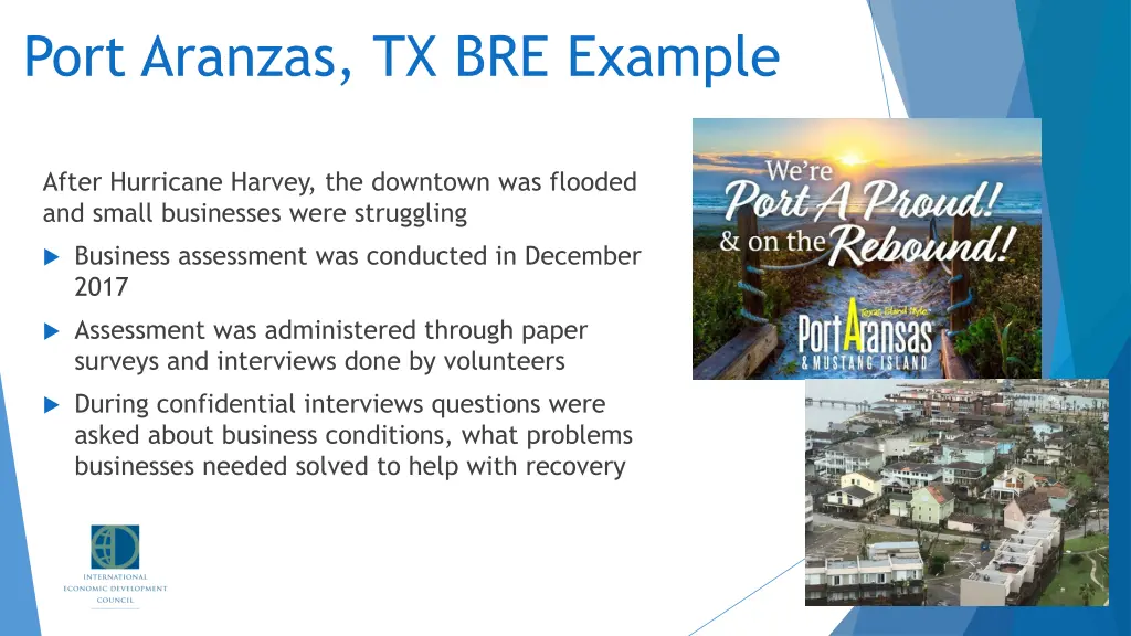 port aranzas tx bre example