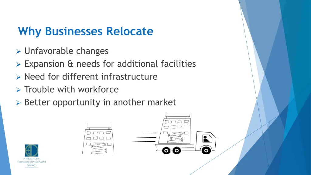 why businesses relocate