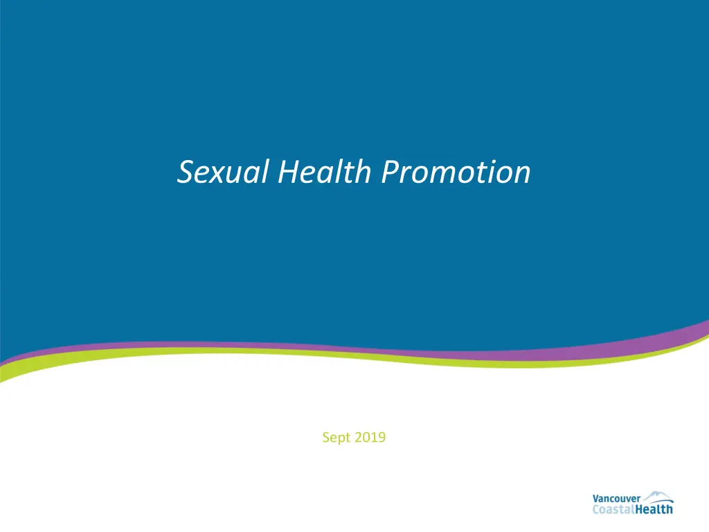 sexual health promotion