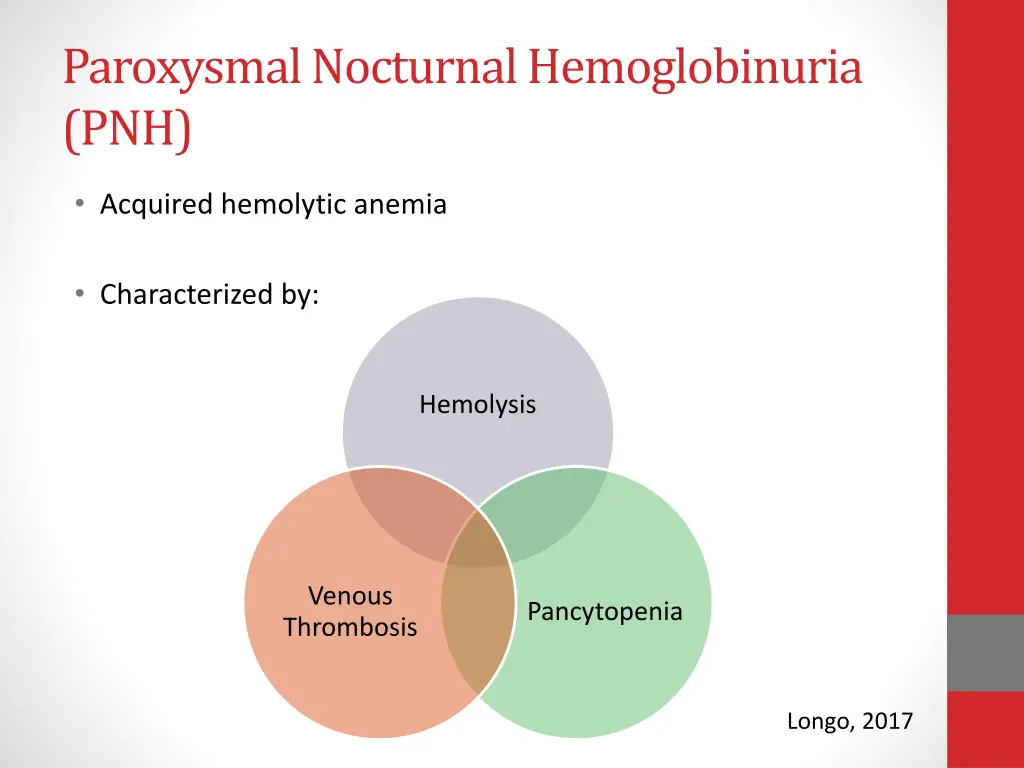 paroxysmal nocturnal hemoglobinuria pnh